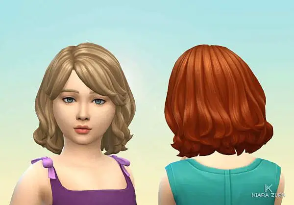 Lesley Hairstyle ~ Mystufforigin for Sims 4
