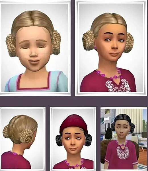 Meike Hairstyle ~ Birksches Sims Blog for Sims 4
