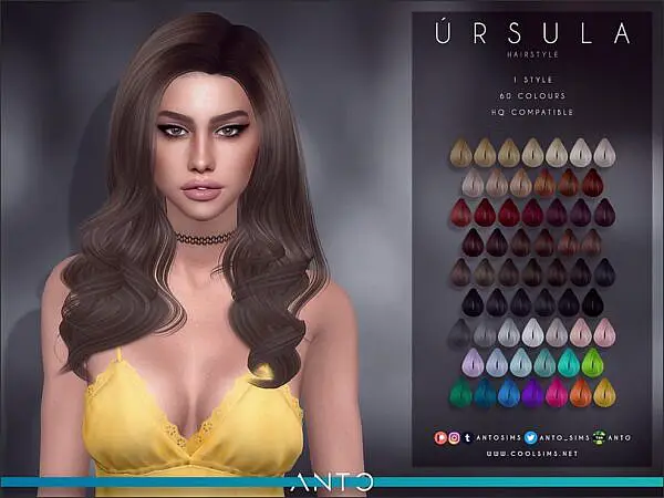 Anto   Ursula ~ The Sims Resource for Sims 4