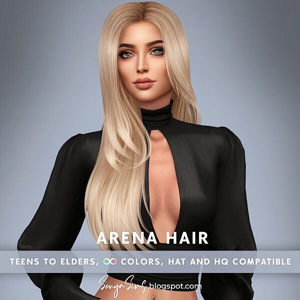 Abena Redux, Arena and Revelation Hair for child ~ Sonya Sims for Sims 4
