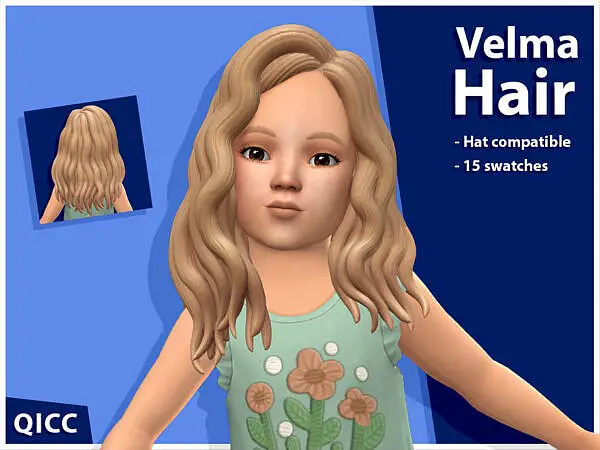 Velma Hairstyle by qicc ~ The Sims Resource for Sims 4