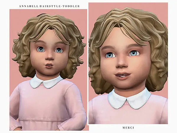 Annabell Hair ~ The Sims Resource for Sims 4