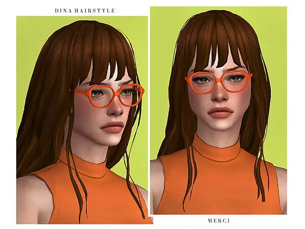 Dina Hairstyle ~ The Sims Resource for Sims 4