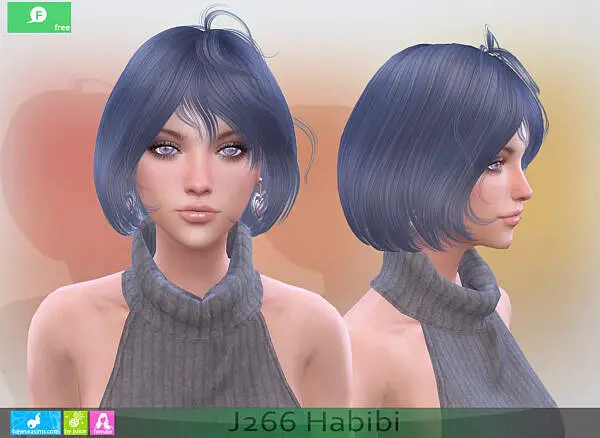 Habibi Hairstyle ~ NewSea for Sims 4