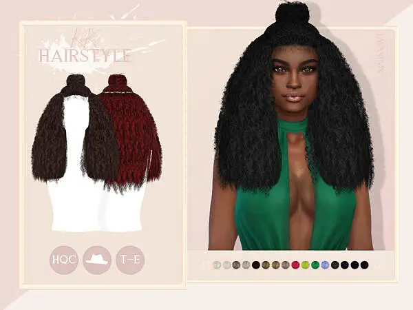 KIKI Hairstyle ~ The Sims Resource for Sims 4