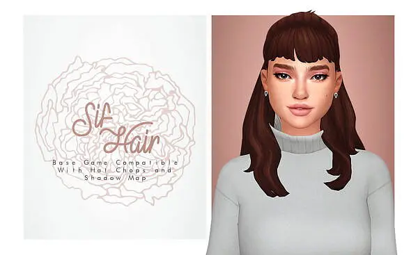 Sif Hair ~ Isjao for Sims 4