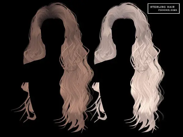 Sterling,Cataleya, Launay, Matilda, Alessia and Yrene Hairs ~ Phoenix Sims for Sims 4
