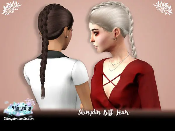 Biff Hair by Shimydim ~ The Sims Resource for Sims 4