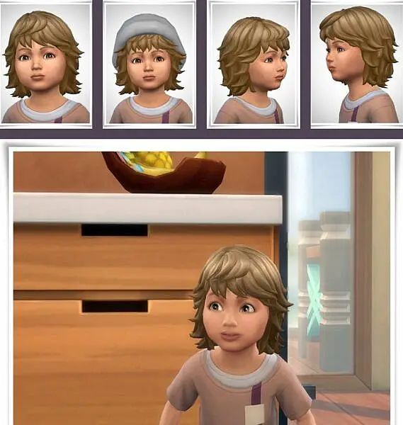 Cat Hair Toddlers ~ Birksches Sims Blog for Sims 4