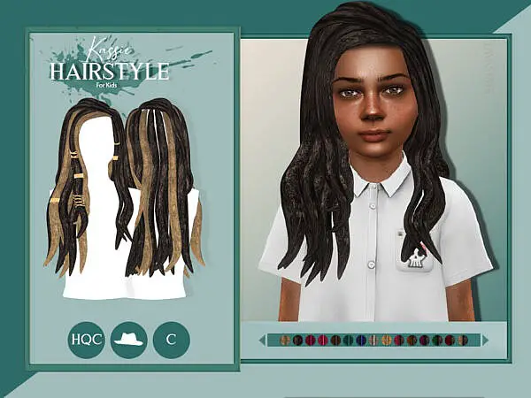 Kassie Hair by JavaSims ~ The Sims Resource for Sims 4