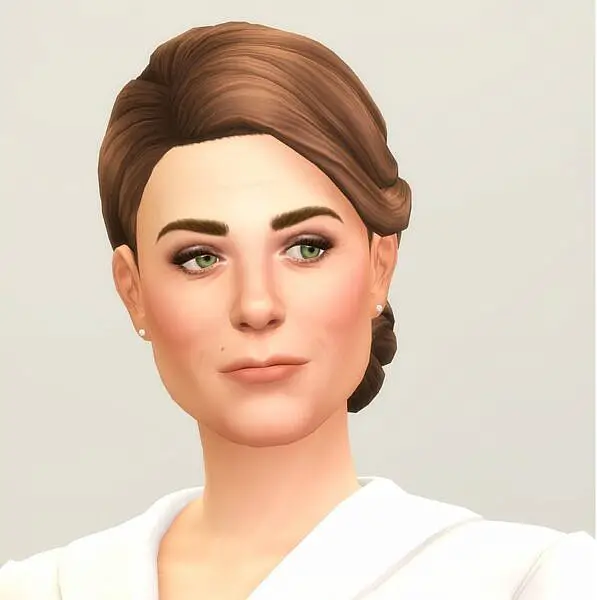 Kate hair X ~ Rusty Nail for Sims 4