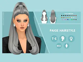 Lucia Hairstyle by EnriqueS4 ~ The Sims Resource - Sims 4 Hairs