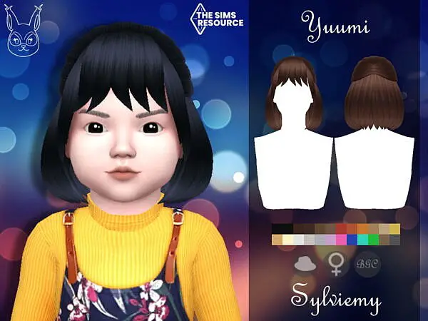 Yuumi Hair TG by Sylviemy ~ The Sims Resource for Sims 4