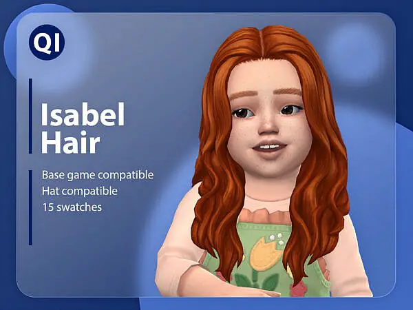 Isabel Hair ~ The Sims Resource for Sims 4