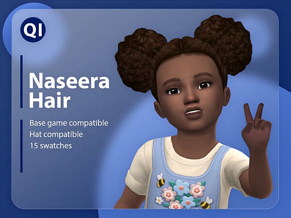 Naseera Hair ~ The Sims Resource for Sims 4