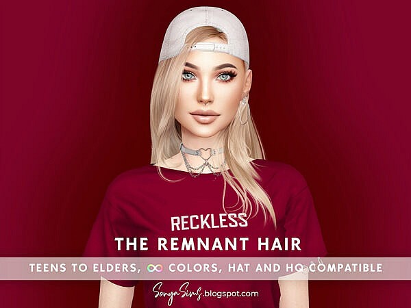 The Remnant Hairstyle ~ The Sims Resource for Sims 4