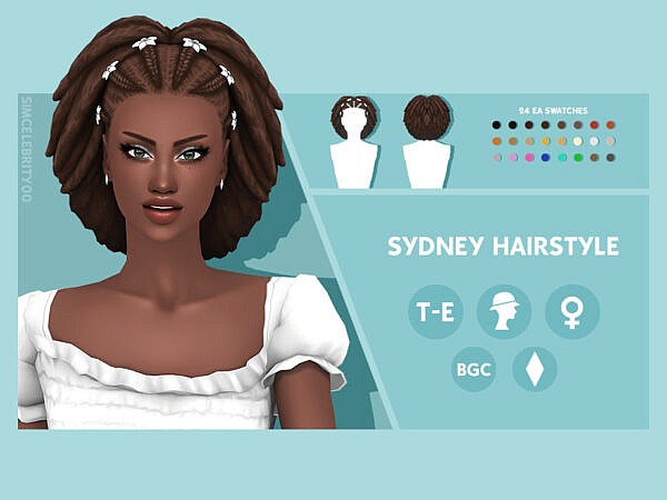 Sydney Hairstyle ~ The Sims Resource for Sims 4