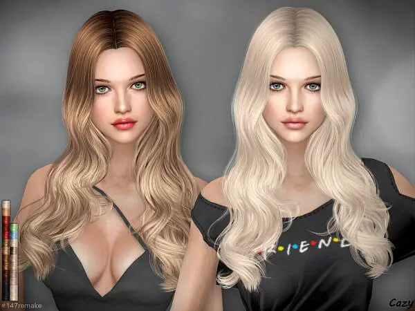 Amanda   Female Hairstyle ~ The Sims Resource for Sims 4
