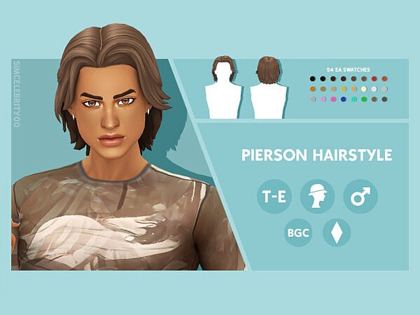 Pierson Hairstyle ~ The Sims Resource for Sims 4