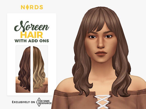 Noreen Hairstyle ~ The Sims Resource for Sims 4