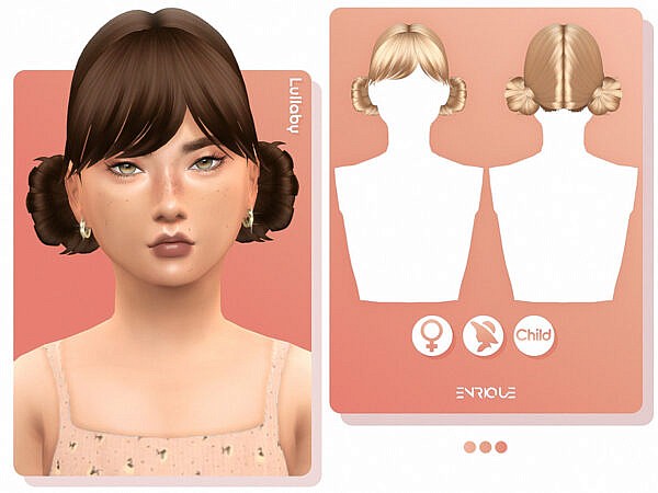 Lullaby Hairstyle ~ The Sims Resource for Sims 4