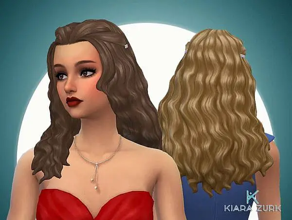Amanda Hairstyle V2 ~ Mystufforigin for Sims 4