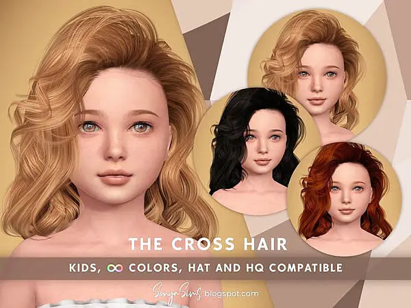 The Sims Resource - Ellie Hairstyle