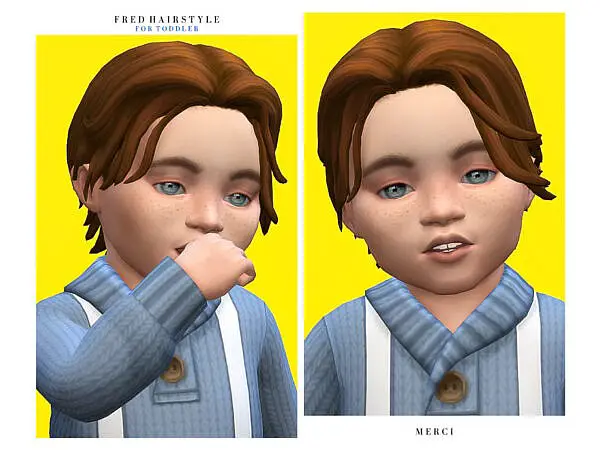 Fred Hairstyle for Toddlers ~ The Sims Resource for Sims 4