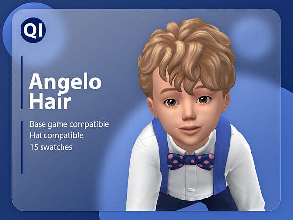 Angelo Hairstyle ~ The Sims Resource for Sims 4
