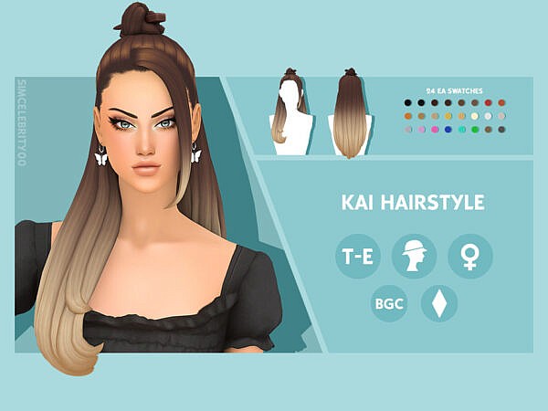 Kai Hairstyle ~ The Sims Resource for Sims 4