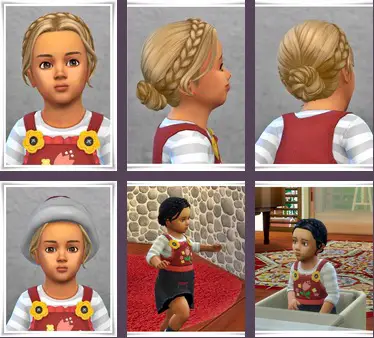 Karina Toddler Hairstyle ~ Birksches Sims Blog for Sims 4