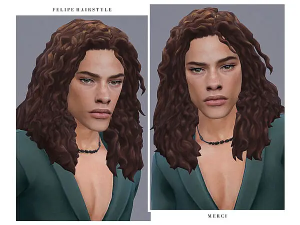 Felipe Hairstyle ~ The Sims Resource for Sims 4