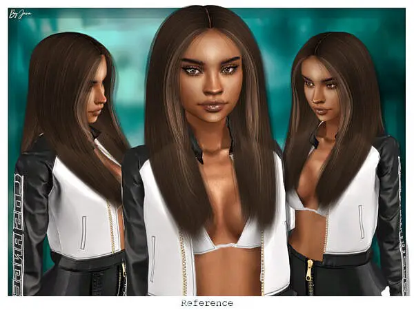 Reference Hairstyle ~ The Sims Resource for Sims 4